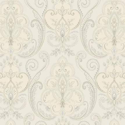 Cream Embossed Tropicano Adawall Wallpaper 9901-2